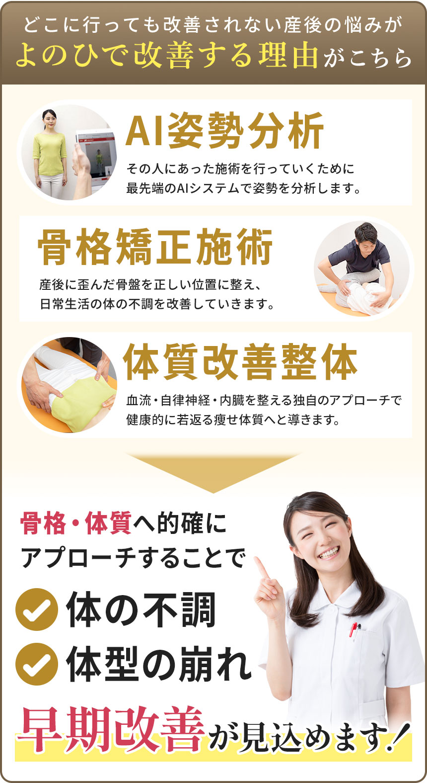 よのひ整骨院の解決法